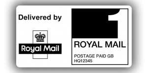 Royal Mail 1st Class PPI Labels, 65 x 35mm - Roll of 500